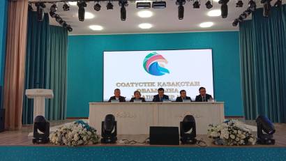 2026 жылғы 23 сәуірде Н.Т. Биболаевтың басшылығымен Солтүстік Қазақстан облысының өкілдері Шымкент қаласындағы облыстық «Көрме» шығармашылық орталығында қоныс аудару бағдарламасы мен квота алу тәртібін түсіндіру жұмыстарын жалғастырды.
